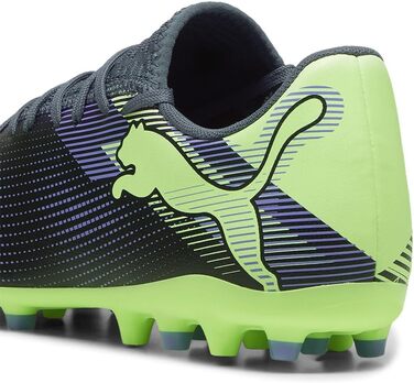 Футбольні бутси Puma Unisex Future 7 Play MgSoccer 40.5 EU сірий, небо, електрофіолетовий, газоване яблуко Puma білий