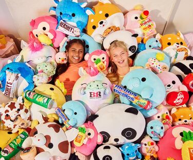 Серія 2, 13 см. М'яка плюшева іграшка ZURU, 13 см, з аксесуаром улюбленого снеку (асорті)