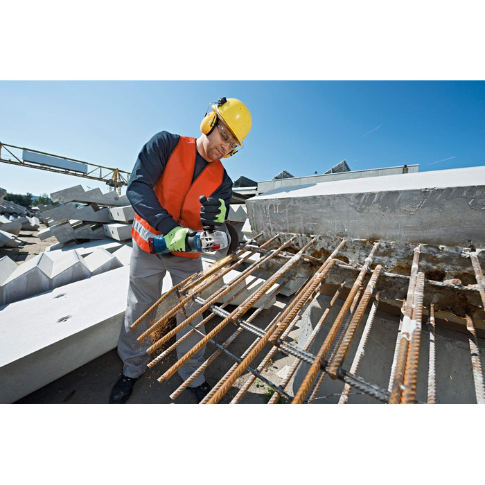 Акумуляторна кутова шліфувальна машина Bosch Professional 18V System GWS 18V-10 (Ø диска 115 мм, вкл. L-BOXX, без акумулятора/заря