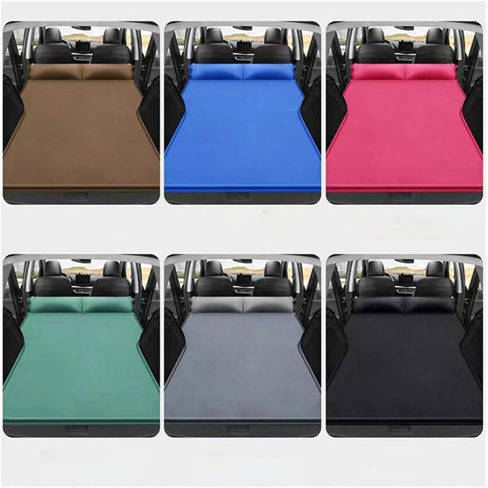 Автомобільний надувний матрац YSOLDA для VW Passat B8 Variant, портативний потовщений матрац для подорожей, кемпінгу, використання на свіжому повітрі, надувний матрац, автомобільні аксесуари, колір C/Blue