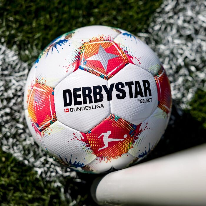 Футбольний м&39яч Derbystar Bundesliga 2025/2026, офіційний дизайн, розмір 5 для відпочинку, настільний футбол, точні характеристики польоту