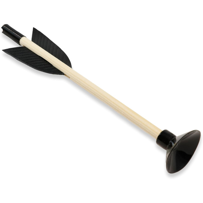 Малий дерев'яний арбалет (набір) — одноручний, з сталевим луком, 29 см, 3 болти (18 см) — 1 комплект (4 предмети)