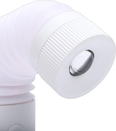 Звичайний кемпінговий ліхтар, акумуляторний світлодіодний ліхтар для намету ємністю 4000 мАг з освітленням 360 та магнітною основою, для кемпінгу, походів, аварійного відключення електроенергії (БІЛИЙ) Білий