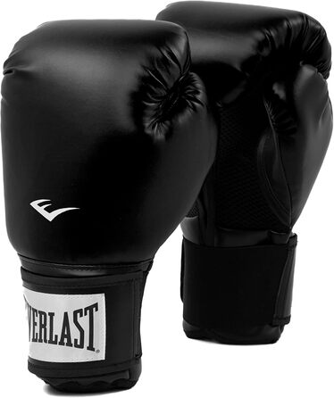 Боксерські рукавички Everlast Prostyle 2, боксерські рукавички для мішків, для роботи з рукавичками та фітнес-занять, система кріплення на липучці, шнур для захоплення, сітчаста долоня з половиною сітки та тришарова підкладка - автентичне спорядження Ever
