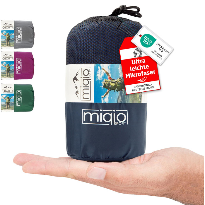 Ультралегкий спальний мішок 2-в-1 із блискавкою (лівий або правий) тонкий, зручний дорожній спальний мішок та дорожня ковдра XL в одному - літній спальний мішок, внутрішній спальний мішок темно-синього кольору - блискавка праворуч