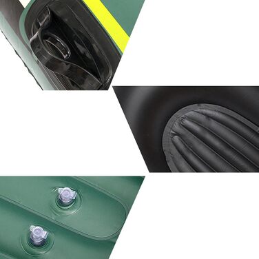 Надувні човни harayaa, надувний човен, каяк, плот, спортивний човен для дорослих, 1 особа з веслом