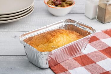 Алюмінієвих лотків, 1400 мл, одноразові лотки з кришками для транспортування, заморожування та приготування їжі, 100