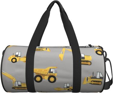 Дорожня сумка-циліндр з квітковим принтом, спортивна сумка для чоловіків та жінок, сумка-мішок, спортивна дорожня сумка