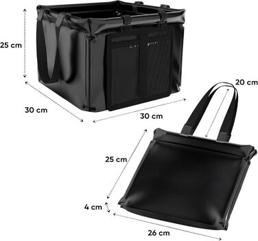 Складана миска для миття посуду EVOCAMP 20 л, водонепроникна складна миска для кемпінгу - складна кемпінгова мийка - підходить для подорожей, риболовлі, миття посуду, охолоджувач для напоїв на свіжому повітрі, охолоджувач для пива для саду