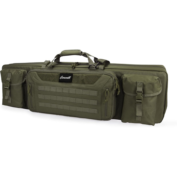 Чохол для зброї Gun Tac 2 для двох довгоствольних гвинтівок AR15 Airsoft Green