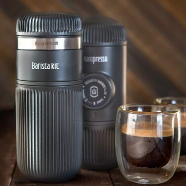 Аксесуар для портативної еспресо-машини Nanopresso. Подвійний еспресо, лунго один розмір чорний