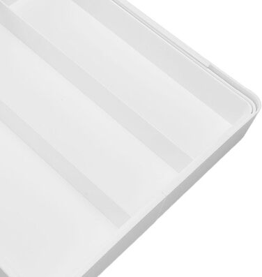 Роздільники для шухляд з ABS-пластику, універсальний органайзер для шухляд, простий дизайн для кухні, спальні та офісу - міцне сховище, проста організація, практичність для