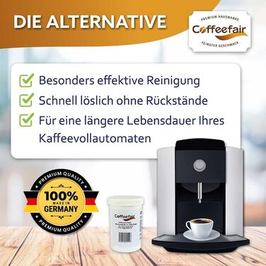 Таблетки для чищення кавомашин Coffeefair, 40 шт. по 1,2 г