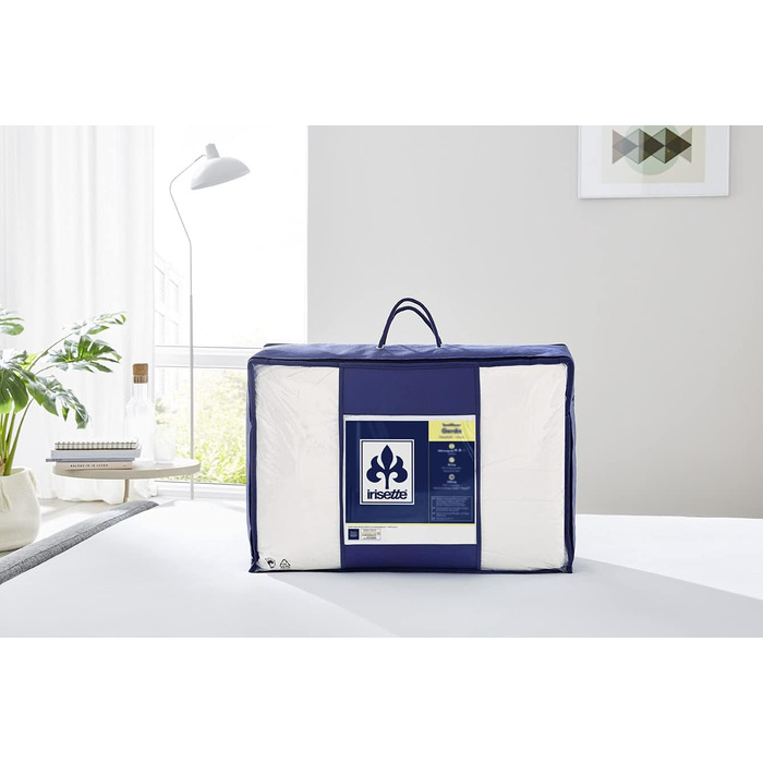 Подушка Irisette Edition - Зроблено в Німеччині - Подушка зі знімним чохлом з м&39якої мікрофібри, 40 x 80 см, сертифікована Oeko-Tex