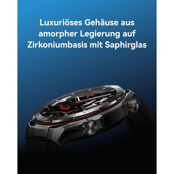 Розумний годинник HUAWEI Watch Ultimate 2, GPS, 20 атм, аналіз здоров&39я, емоційне благополуччя, здоровий сон, підводний зв&39язок на основі сонару, мобільні дзвінки з eSIM без смартфона, чорний. Автономний годинник Ultimate 2, чорний.