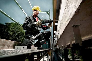 Акумуляторний відбійний молоток Metabo KHA 18 LTX (600210650) 18 В 2 шт. Li-Ion зарядний пристрій ASC 55 metaBOX 165 L, тип акумул