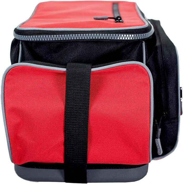 Сумка для риболовних снастей Plano Weekend Series 3500 Softsider, сіра тканина, включає 2 коробки для зберігання 3500 Stowaway, м&39яка сумка для рибальських снастей, водонепроникна червона/подорожна, суцільний колір (Getaway Solids), валіза Deluxe 3700.