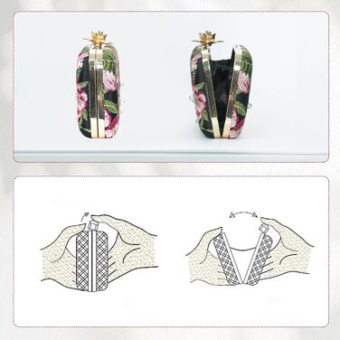 Жіноча сумочка-клатч з квітковою вишивкою та перлами, елегантна сумочка на ланцюжку через плече, вінтажний гаманець для урочистих подій, вечірок, весіль та випускних, зелений колір