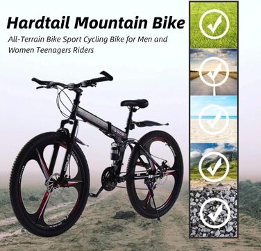 Складаний гірський велосипед для дорослих LSBIKE 27.5″