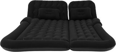 Автомобільний матрац, 174 * 126 см надувний матрац для позашляховика, універсальне автомобільне ліжко, електричний повітряний насос та 2 подушки, надувне автомобільне ліжко для кемпінгу та подорожей