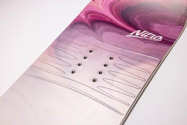 Дитячий сноуборд Nitro Girls Kids Spirit Youth Board &3923 All Mountain Freestyle Twin, 132, різнокольоровий