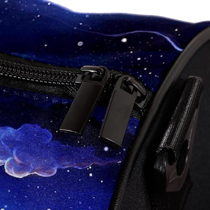 Спортивна сумка, компактна дорожня сумка, сумка для шопінгу та йоги з принтом Нічне небо, сумка для фітнесу на відкритому повітрі, ручна поклажа
