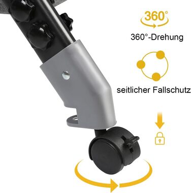 Дитяче ліжко Supfine Cododo 3-в-1 з матрацом та москітною сіткою, регульована висота, мобільна дитяча колиска для новонароджених/немовлят, ліжко Cododo з кошиком для зберігання (сірий лляний колір, 104 * 52 * 100-110 см) 104*52*100-110 см лляний сірий кол