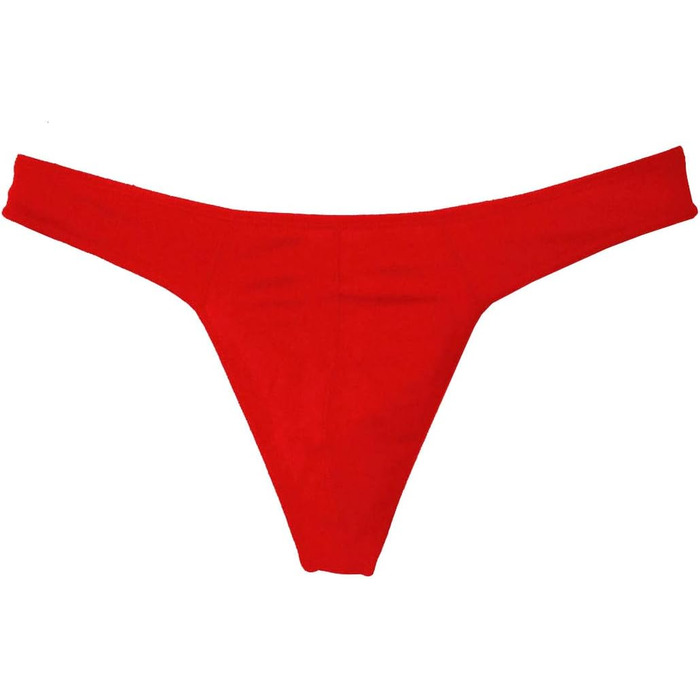 Стрінги чоловічі RSLOVE, бавовна, T-подібна спинка, чорний/сірий/червоний, 3 шт.