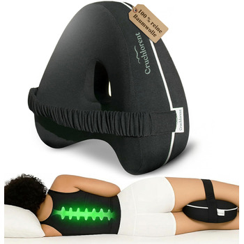 Подушка для колін для тих, хто спить на боці, виготовлена з технології піни з ефектом пам&39яті - Інноваційна подушка для ніг ідеально адаптована до потреб тих, хто спить на боці. Витримує вагу до 95 кг.