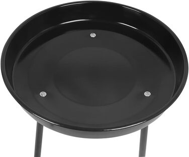 Гриль-тринога з ланцюгом, висота 150 см, з решіткою 46 см, чашею для вогню 50 см, вугільний гриль