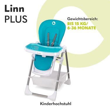 Стільчик для годування 2-в-1, високий, регульований стільчик, знімний піднос, нековзний, від 6 до 36 місяців, 5-точкові ремені без