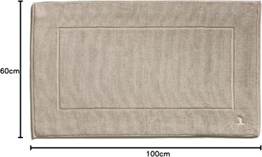 Килимок для ванни Mve Superwuschel, бавовна, кашемір, 60 x 100 см Кашемір 60 x 100 см Одномісний