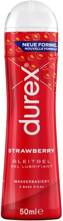 Полуничний лубрикант на водній основі, 50 мл