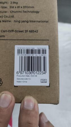 Індукційна плита TOKIT Індукційна плита Автоматичне визначення каструлі 2100 Вт 1-кнопкове керування 16 мм Ультратонка кришталева поверхня су-від подряпин сірого кольору