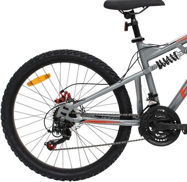 Гірський велосипед Huffy Marker 24&39 - Grau 21-Gang Shimano
