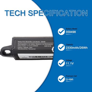 Акумулятор для Bose SoundLink III 330105 0330105 330107 0330107 330105A 330107A Soundlink 2 3 Soundlink Bluetooth Mobile Speaker II III 414255 404900 404800 11.1V 2230mAh, 359498 404600 359495