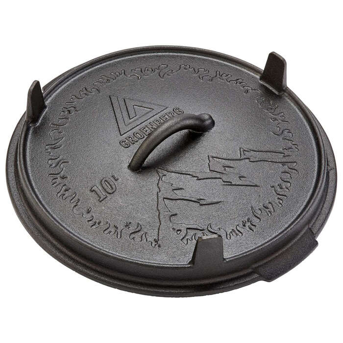 Казан з кришкою Groenberg Askja Pot 33 cm / 10 L Black (266018)
