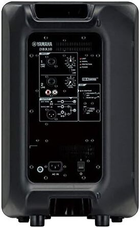 Активна колонка з кришталево чистим звуком і потужними басами - Легко транспортується - 10' НЧ-динамік чорного кольору DBR10 (10''