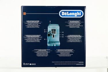 Повністю автоматична кавоварка (тиск 15 бар, автоматична система капучино, знімний резервуар для води 1,8 л, LCD панель, автоматичне очищення) сріблястий/чорний Кавоварка з удосконаленою молочною системою, 23.460.SB