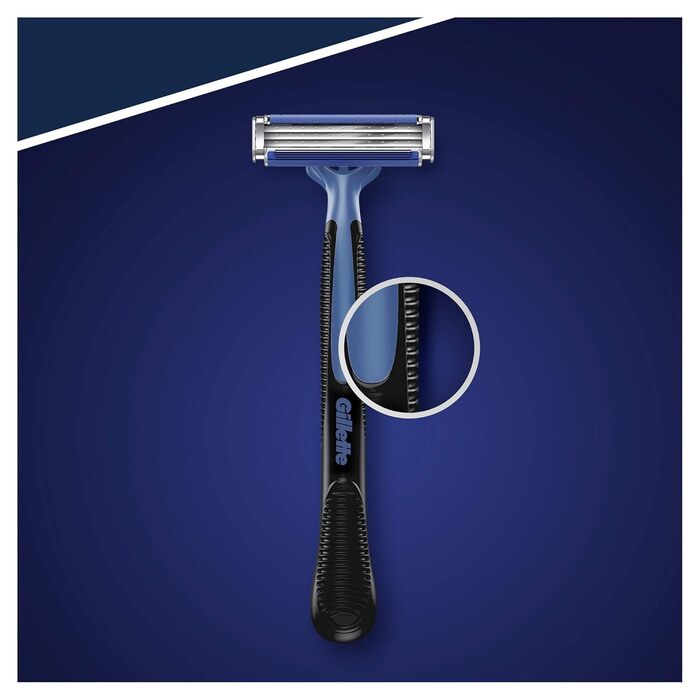 Одноразові бритви Gillette Blue 3 Smooth, 12 шт.