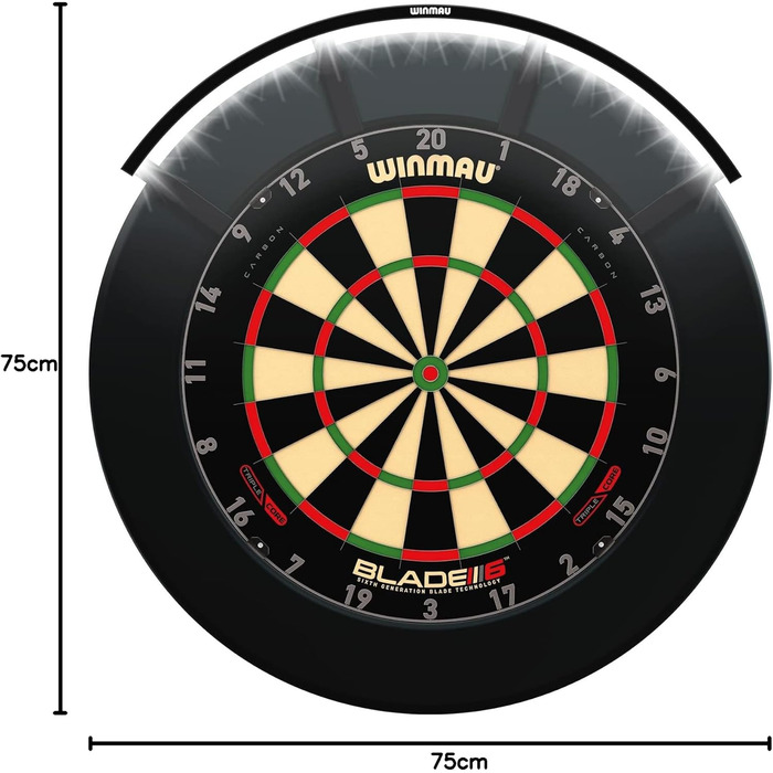 Ліхтар для мішені для дартсу Winmau Polaris та аксесуари