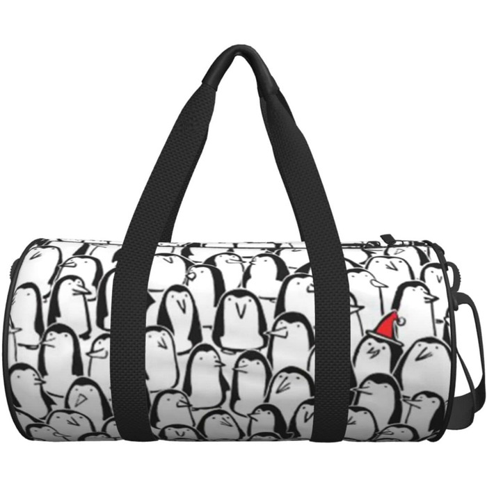 Стильна дорожня сумка Зграя пінгвінів, спортивна сумка для чоловіків та жінок, сумка для подорожей та спорту