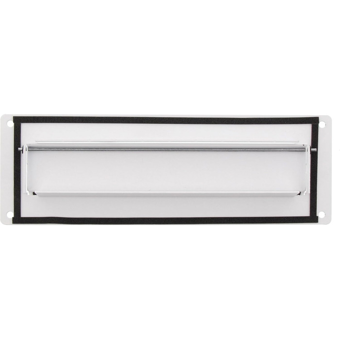 Зовнішня кришка поштової скриньки Burg Wächter Porta 796 W – алюміній/оцинкована листова сталь, біла