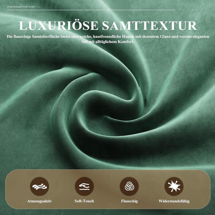 Крісло для вітальні COLAMY, оксамитове м&39яке крісло-реклайнер з високою спинкою, м&39яке комфортне крісло з дизайном відкидної спинки, крісло для відпочинку з дерев&39яними ніжками для вітальні, куточок для читання, зелений зелений 1