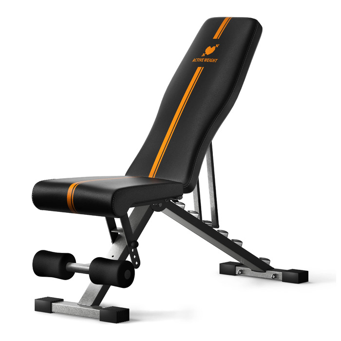 Складана регульована лава для силових тренувань Лава з похилим кутом 90 градусів, плоска лава, лава з нахилом Попередньо зібрана Сумісність зі штангами Лави для тренажерного залу Силові тренування