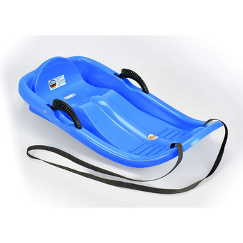 Молодіжні унісекс санки Snow Star De Luxe 83x47x18 см льодово-блакитні