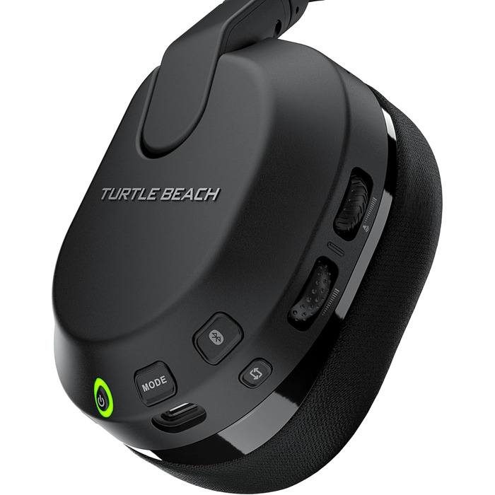 Бездротова ігрова гарнітура Turtle Beach Stealth 600 Black для ПК з 80-годинним часом, 50-міліметровими динаміками та Bluetooth для ПК, PS5, PS4, Nintendo Switch і мобільного 600PC
