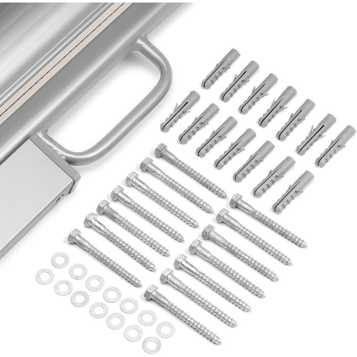 Двосторонній висувний тент Ventanara, екран для забезпечення конфіденційності, сонцезахисний тент, вітрозахисний екран, сонцезахисна штора (180 x 600 см, бежевий) 180 x 600 см бежевий