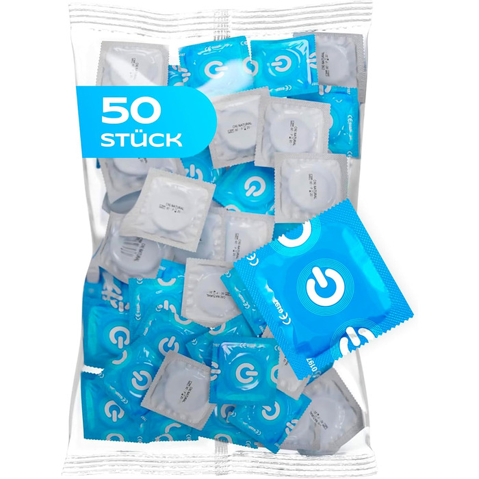 Презервативи ON) Natural Feeling, тонкі, 54 мм, 50 шт