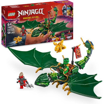 Конструктор LEGO Ninjago 71829, Зелений Лісовий Дракон Ллойда, 128 деталей